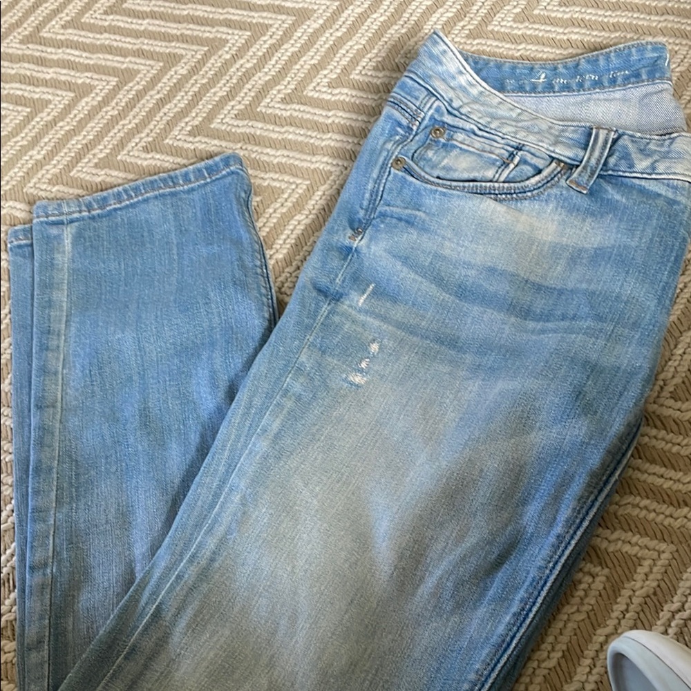 LOFT Blue Skinny Jeans Classic Style